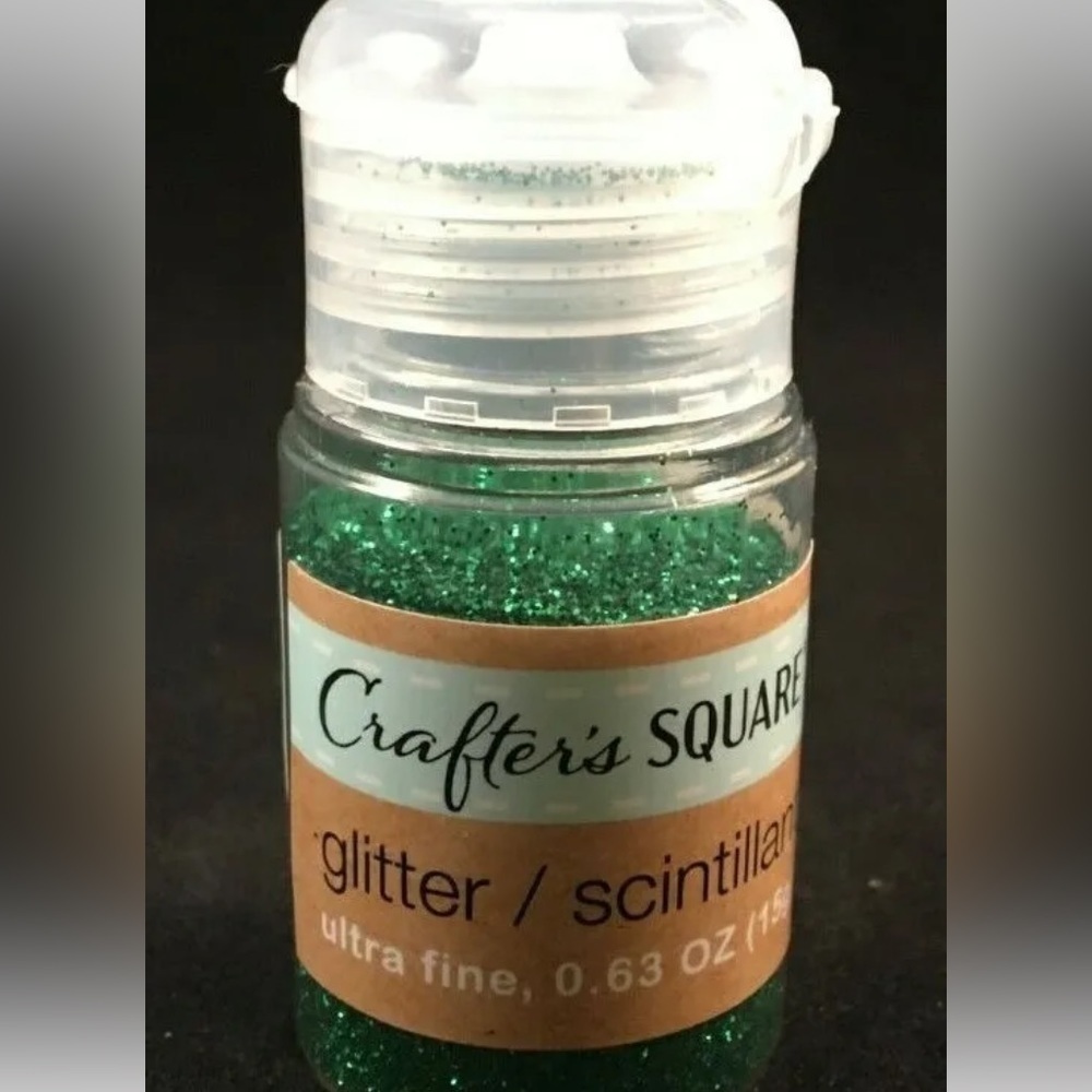 Crafter's Square - Glitter - Ultra Fine - Green -